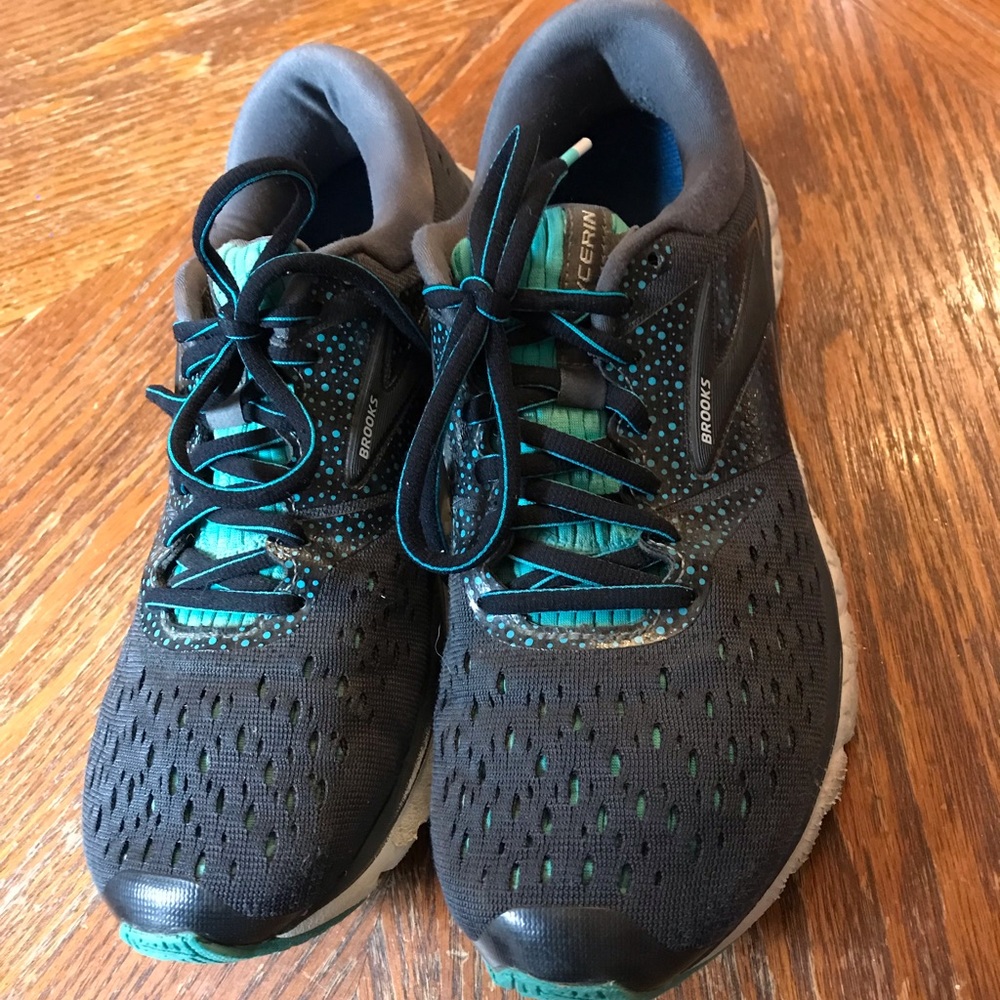 Excellent Brooks Grey & Tiel Running Shoe! - Picture 7 of 11
